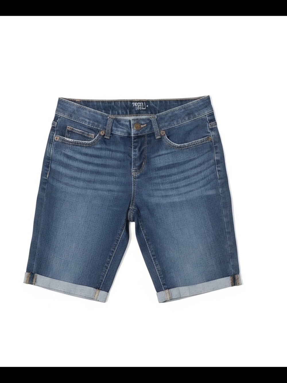 💥Blue Denim Bermuda Jeans Shorts